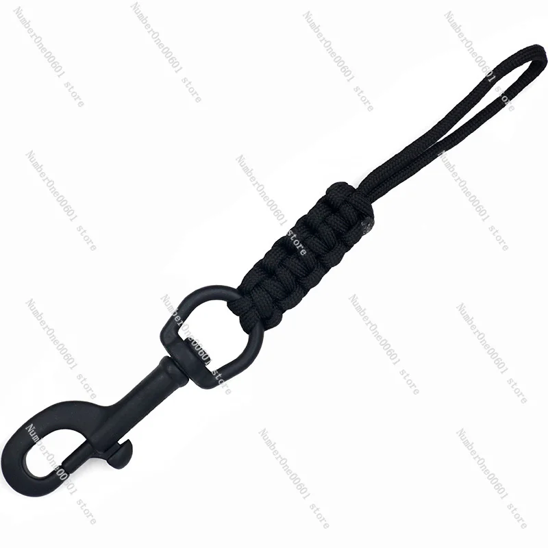 

Single Head Hook Lanyard Single Head Clasp Dive Accessory Assembly Flashlight Rattle Camera Residual Pressure Gauge