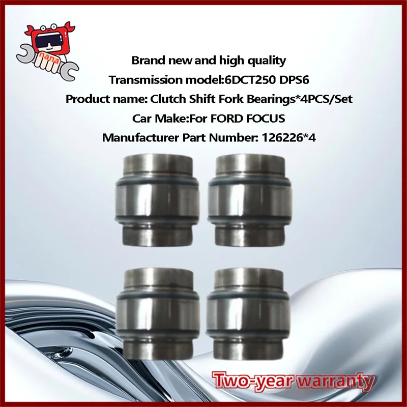 

100% New Band 6DCT250 DPS6 Transmission Clutch Shift Fork Bearings For Ford Fiesta Focus