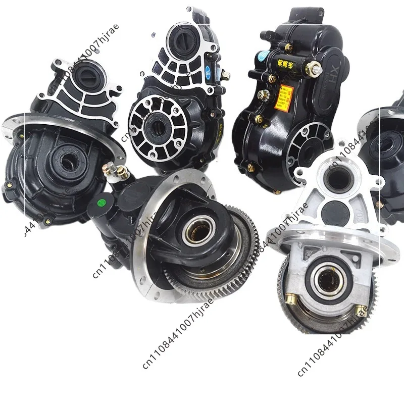 Electric Tricycle Differential Assembly Gearbox Split Integrated Rear Axle Transmission 18T 16T
