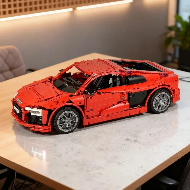 Technical Model Building Blocks Christmas Gift Desktop Decoration Exquisite Toys Creative DIY Creative Architecture