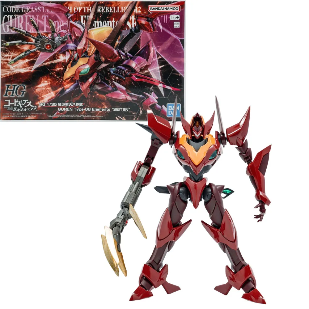 بانداي حقيقية الأصلي HG المتمردين Lelouch Gawain Guren Type-02 Z-01Z Type-02/F1Z ألعاب شخصيات الحركة هدية في المخزون