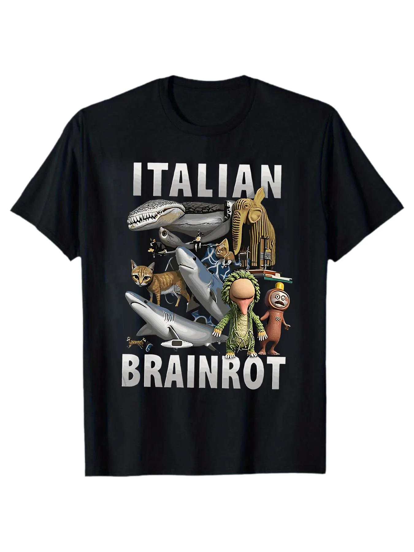 

christmas men's short-sleeve summer T-shirt with printed pattern unisex style suitable for home wear parties as a gift