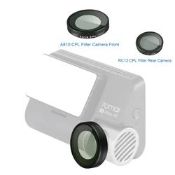 For 70mai CPL Filter Only for 70mai A810 / A810S CPL Filter for 70mai RC12 / RC24 Rear Camera CPL Filter