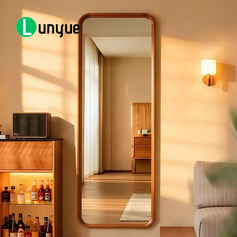 Full Length Mirror Floor to Ceiling Wall Mounted Large Dressing Mirror for Girls Bedroom Clothing Store Fitting Room Home