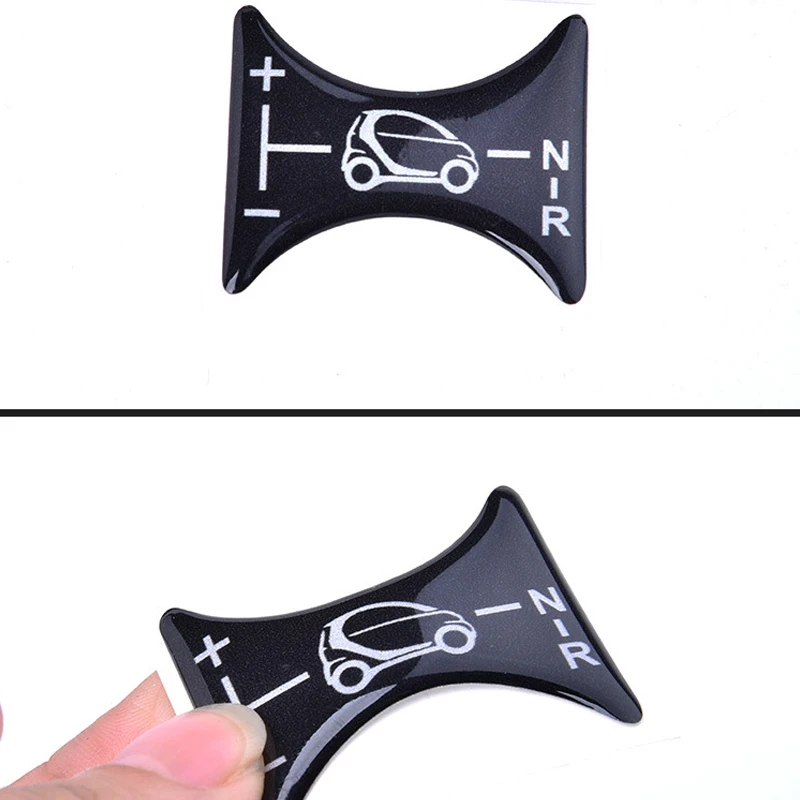 For Smart Brabus 451 Fortwo 2009-2014 Car Gear Panel Personalized Decorative Sticker Interior Modification Accessories