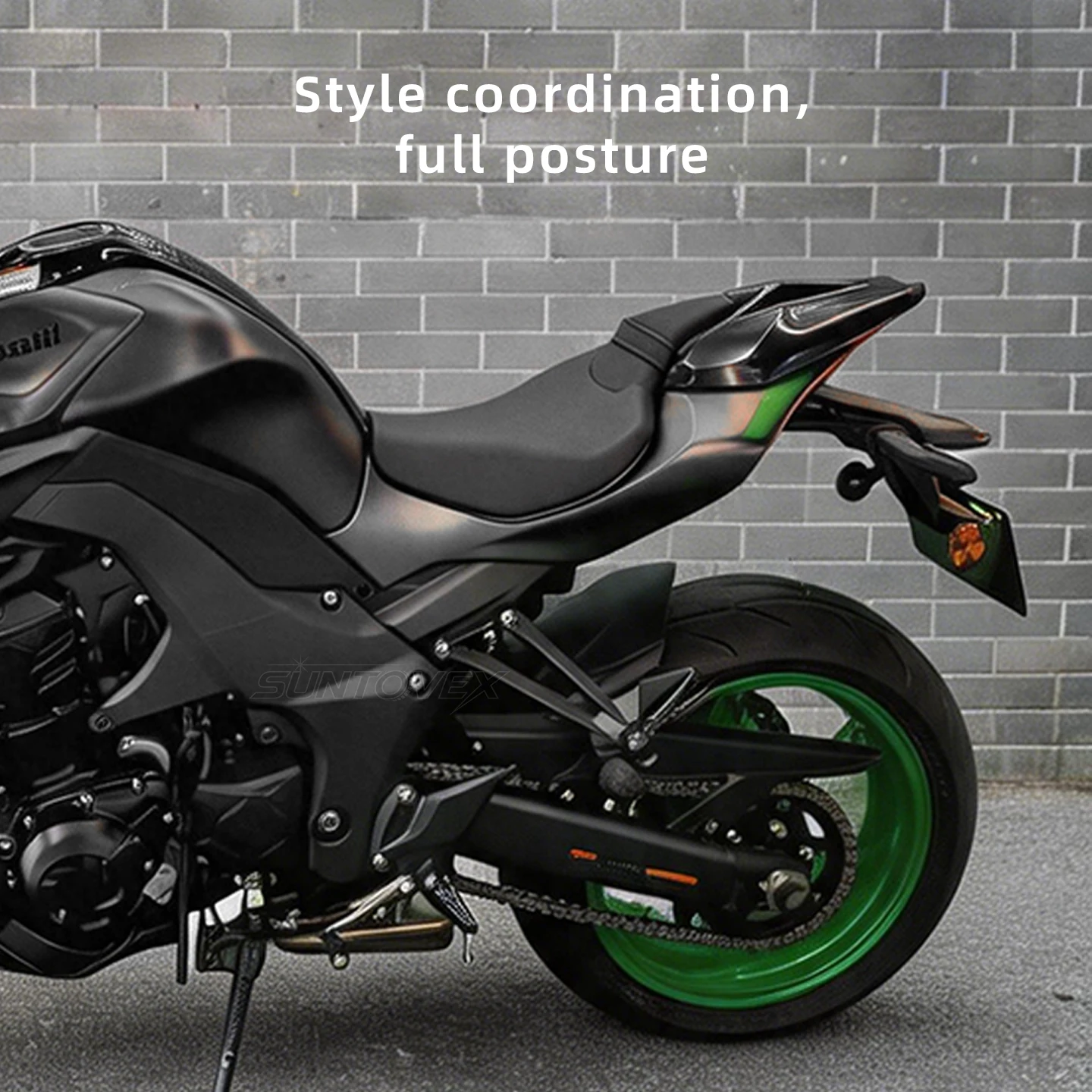 Motorcycle Accessory Rear Seat Tail Cover Fairing Cowl Passenger Seat Cowl For Z1100 Z1100SE 2026 2027 Quick Release Rear Cover