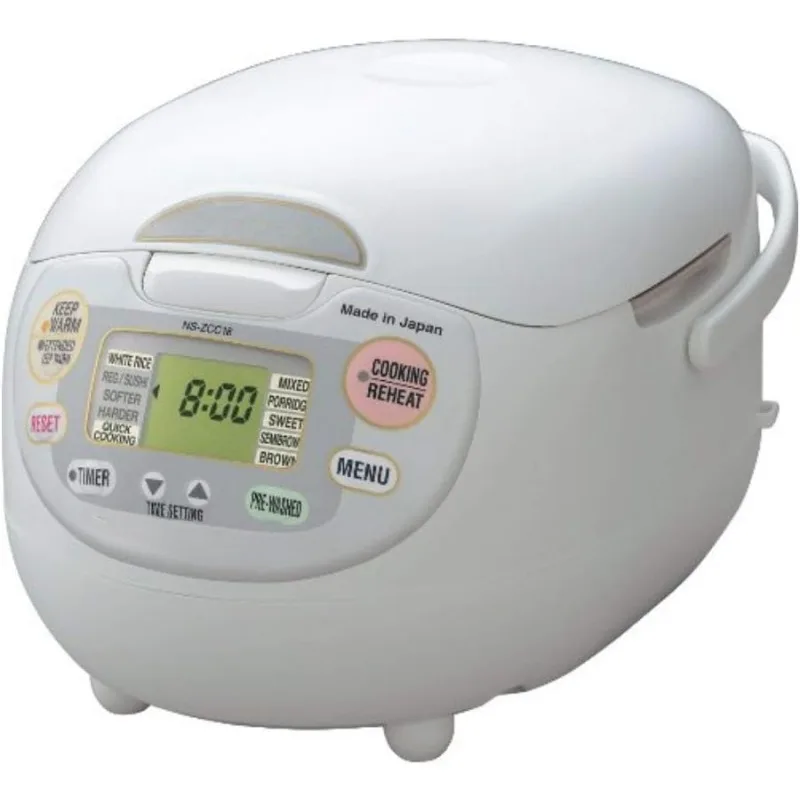 home.Neuro Fuzzy 10-Cup Rice Cooker and Warmer (أبيض ممتاز)