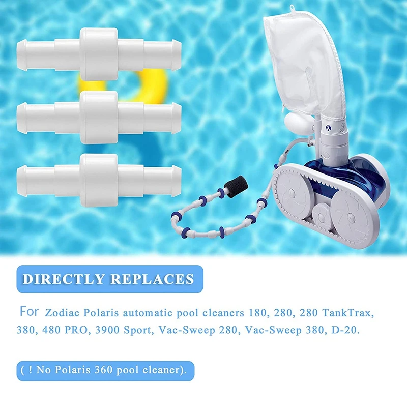 Kit de remplacement pour nettoyeur de piscine Zodiac Yicin, nettoyeur de tuyau, D20, écrou de tuyau, 280, 180, 380, 3900, paquet de 9