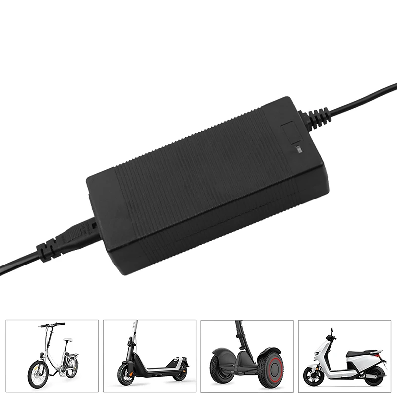 48V 2A Lead Acid Battery Charger For 57.6V Lead-acid Battery Pack  Fast Charging 4Pin-XLR Connectors Power Tool Charger