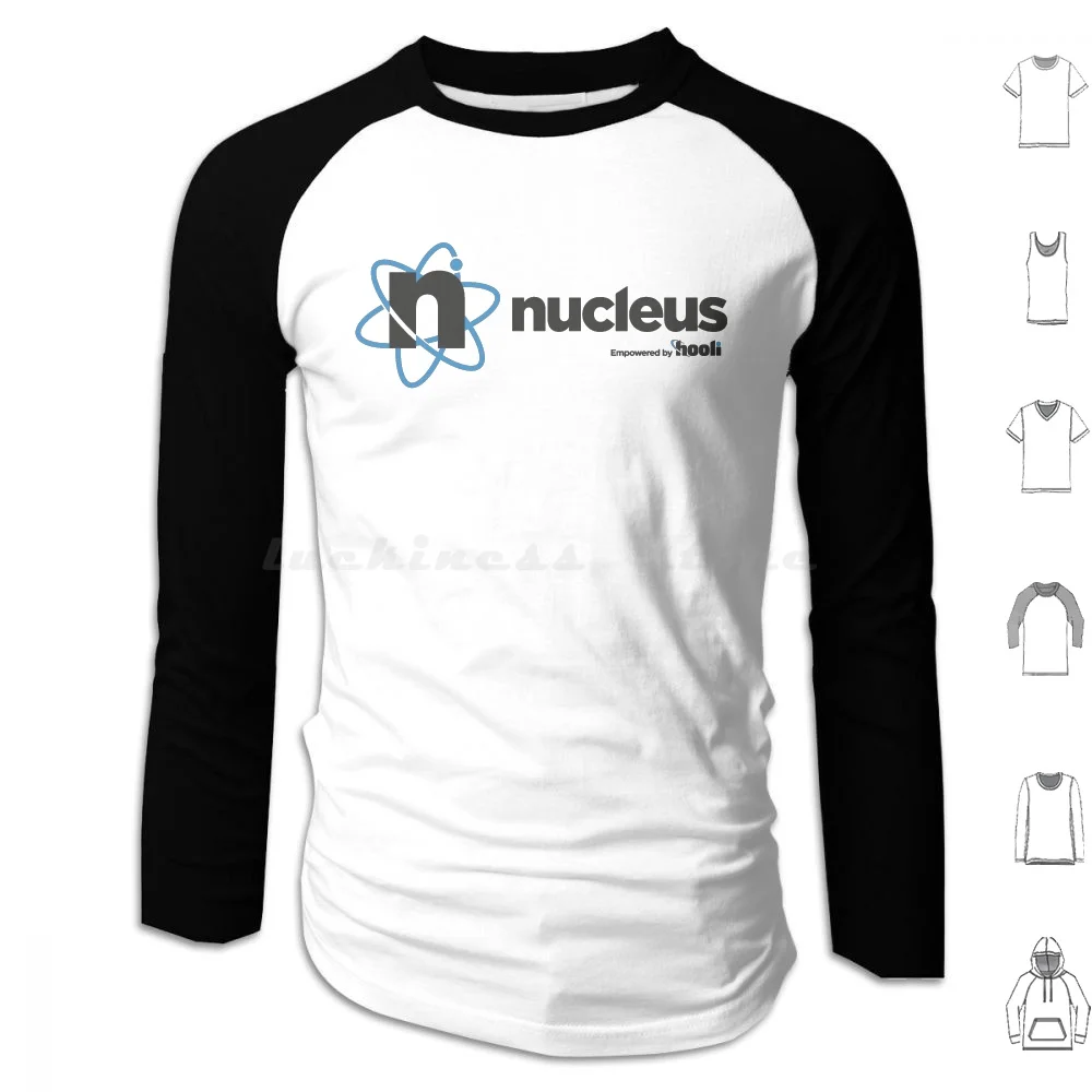 Nucleus Hoodie cotton Long Sleeve Nucleus Hooli Aviato Piper Foot Silicon Valley Silicon Valley Series Tv Tv Show