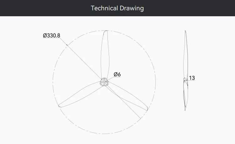 مجموعة مراوح T-MOTORHOBBY C13 C15، زوجان 10×3 و12×3 و8×3 من ألياف الكربون للطائرات بدون طيار للسباقات والطيران الحر
