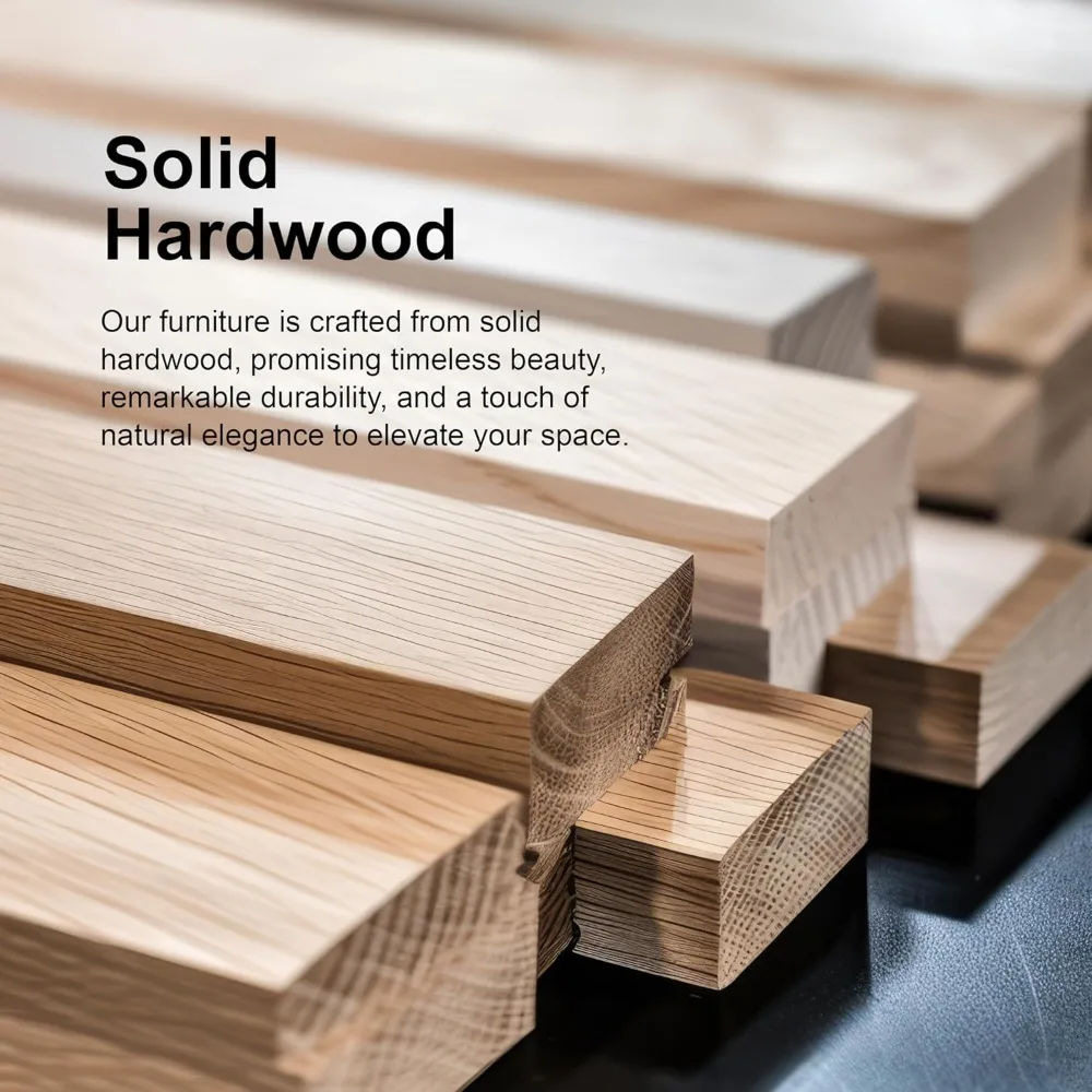 طاولة طعام مستطيلة عصرية 94 من Aiyana مع أوراق قابلة للتمديد، مقاعد 8، سهلة التجميع للاستخدام المنزلي #2