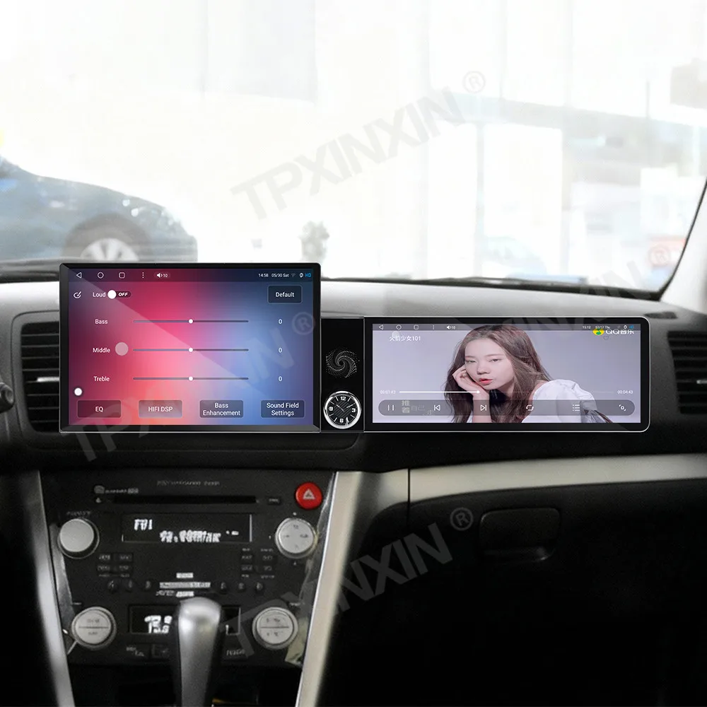 13.1+12.3 Inch Screen Car Radio For Subaru Legacy Outback 2004-2009 Android GPS Navigation Multimedia Stereo Receiver Head Unit