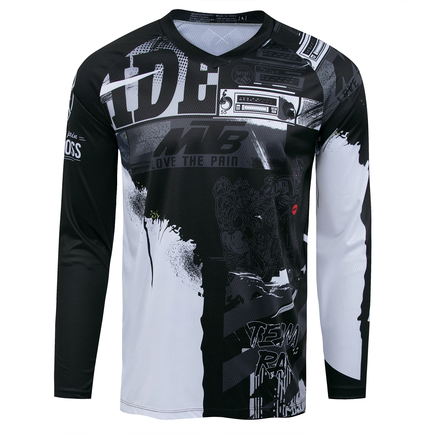 2025 موتوكروس جيرسي الجبلية الإنحدار جيرسي الدراجات دراجة هوائية جبلية DH مايوه Ciclismo Hombre سريعة الجافة جيرسي eoyfox جيرسي