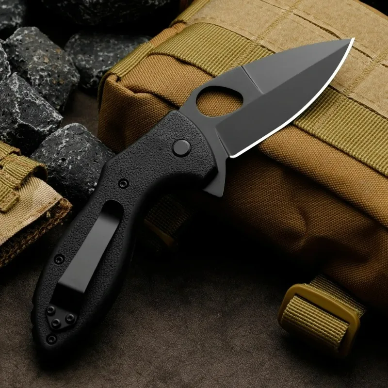 

BK2490 outdoor folding knife, rescue knife, hiking knife, pocket knife, portable fishing tool, men's collection gift
