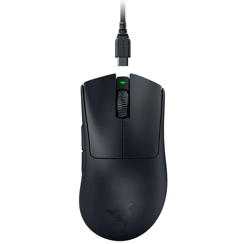 

Оригинальная новая легкая игровая мышь Razer Deathadder v3 Pro с 5 программируемыми кнопками, беспроводная оптическая мышь