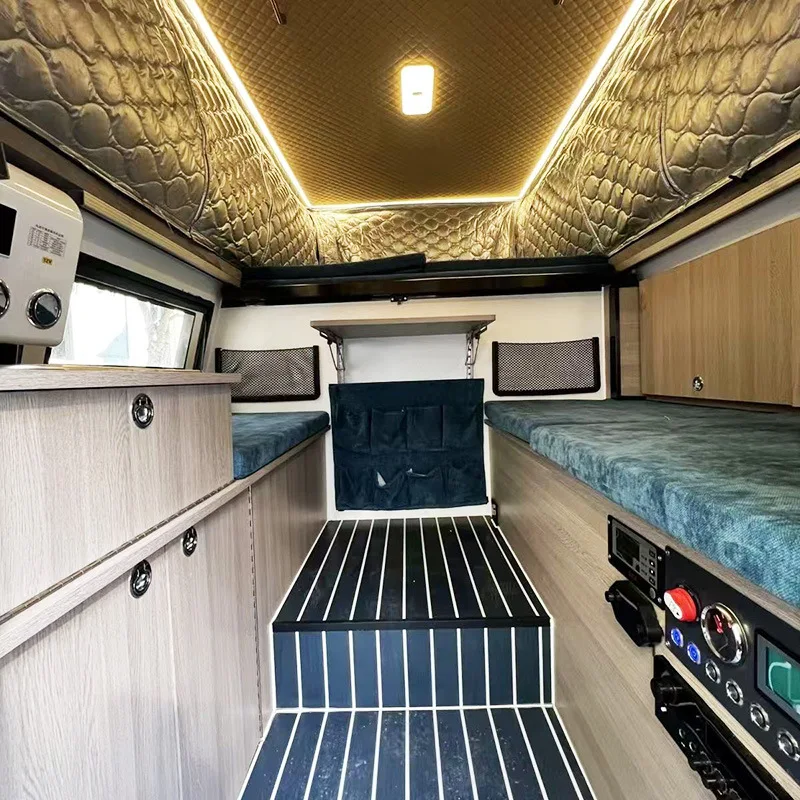 Pickup truck camel room box self-driving travel room box pickup truck RV outdoor camping trunk modification