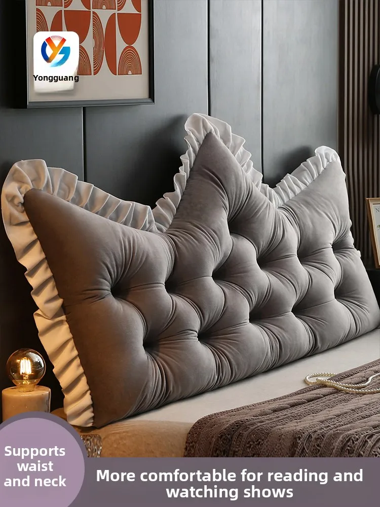 

Современная простая подушка-валик с мягким чехлом для дивана в гостиной, защита от ударов, поддержка для спины, накладка на окно