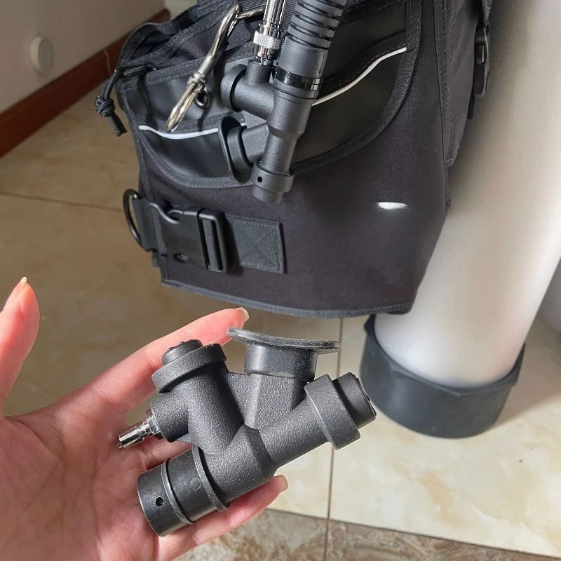 صمام الشحن والعادم K Valve BC مع أنبوب بطن مقاس 1 بوصة #4