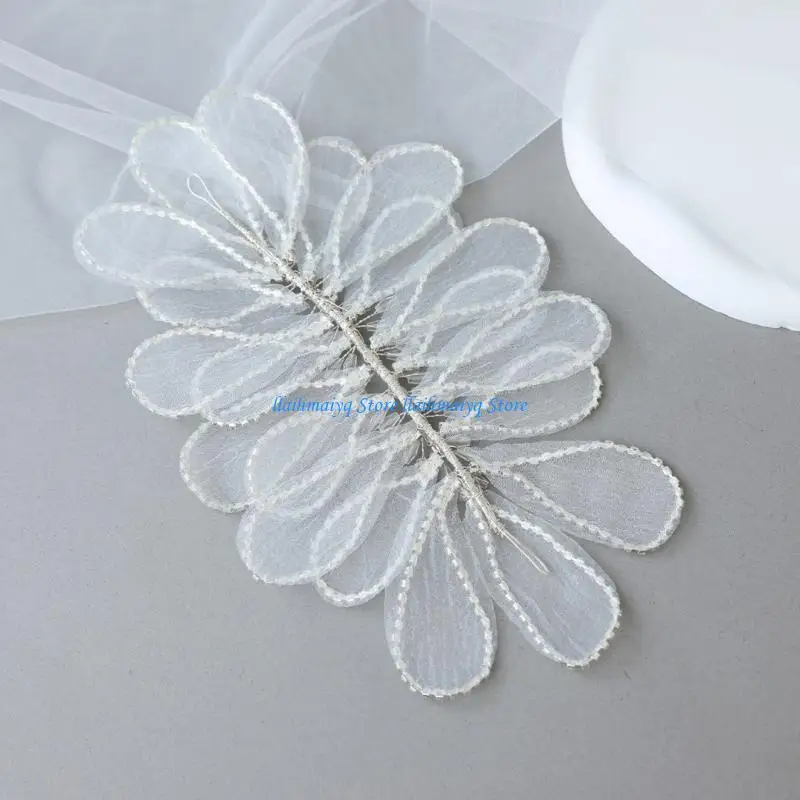 

573B Classical Black Or White Lace Headband Hair Band For Women Girls Formal Event