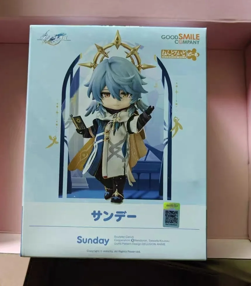Good Smile Nendoroid-pop, Honkai Star Rail Aventurine Sunday, animefiguur met beweegbare ledematen, inclusief kleding, verzamelobject, speelgoed, 140 mm.