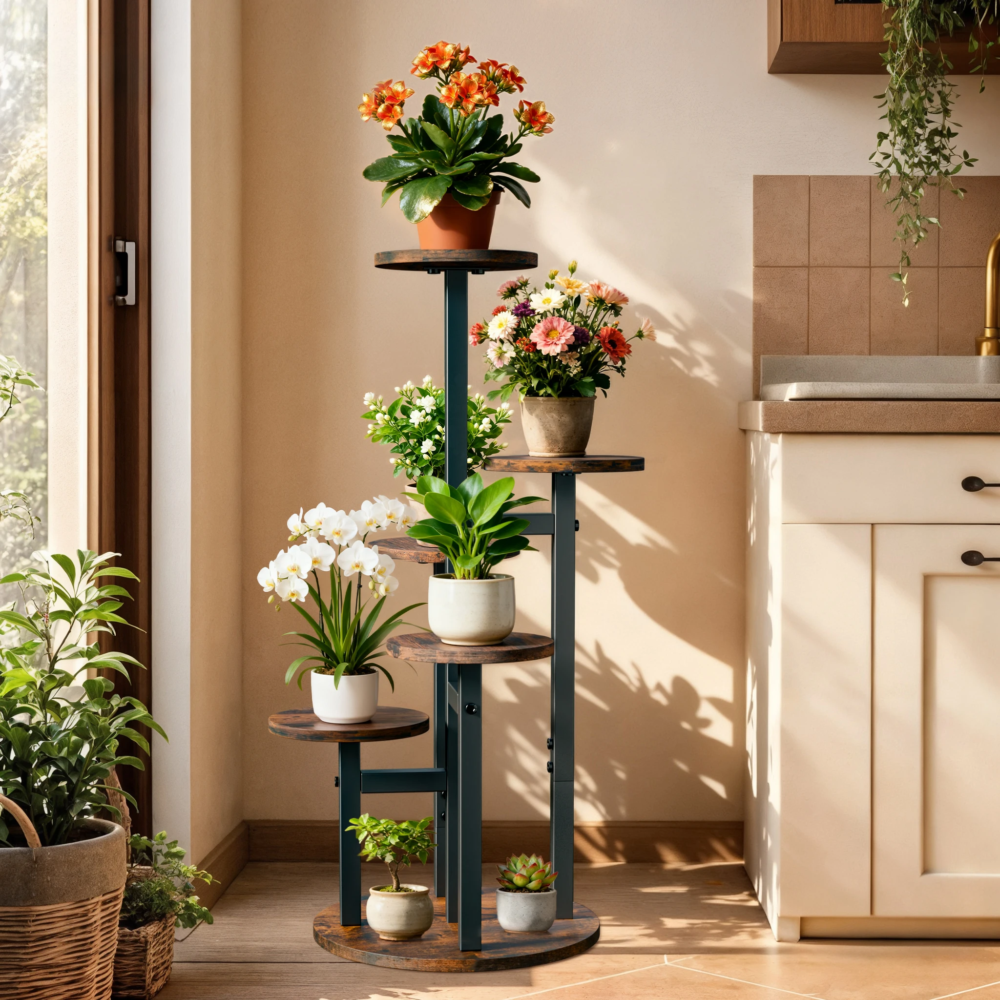 5-Tier Vertical Plant Stand, S - đánh giá và giá Vertical Planter