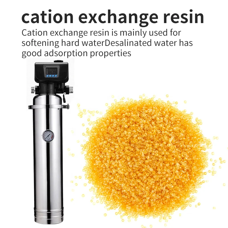 Automatic Ion Exchange Resin Hard Water Filter Plant Softener Filtration Systems Treatment Water Filter With Salt Tank