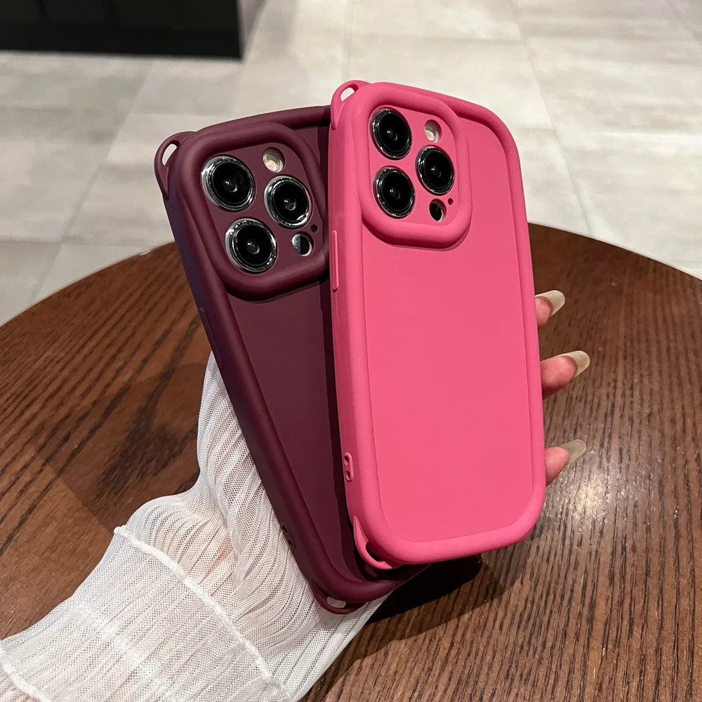 

Liquid Soft Silicone Phone Cases For iPhone 15 14 13 12 11 Pro Max 15 14 8 7 Plus X XS XR XS Max 7 8 SE Candy Color Protective