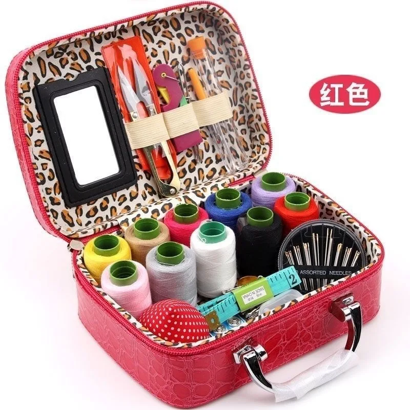 

Швейный набор, набор бытовых инструментов, портативный ящик для хранения, многофункциональный ручной швейный набор.
