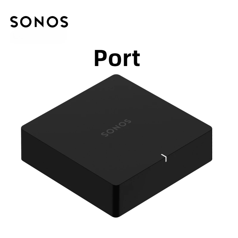 Sonos Port - Versatile Streaming Component for Stereo or Receiver ，enjoy control via Sonos app or Apple AirPlay 2