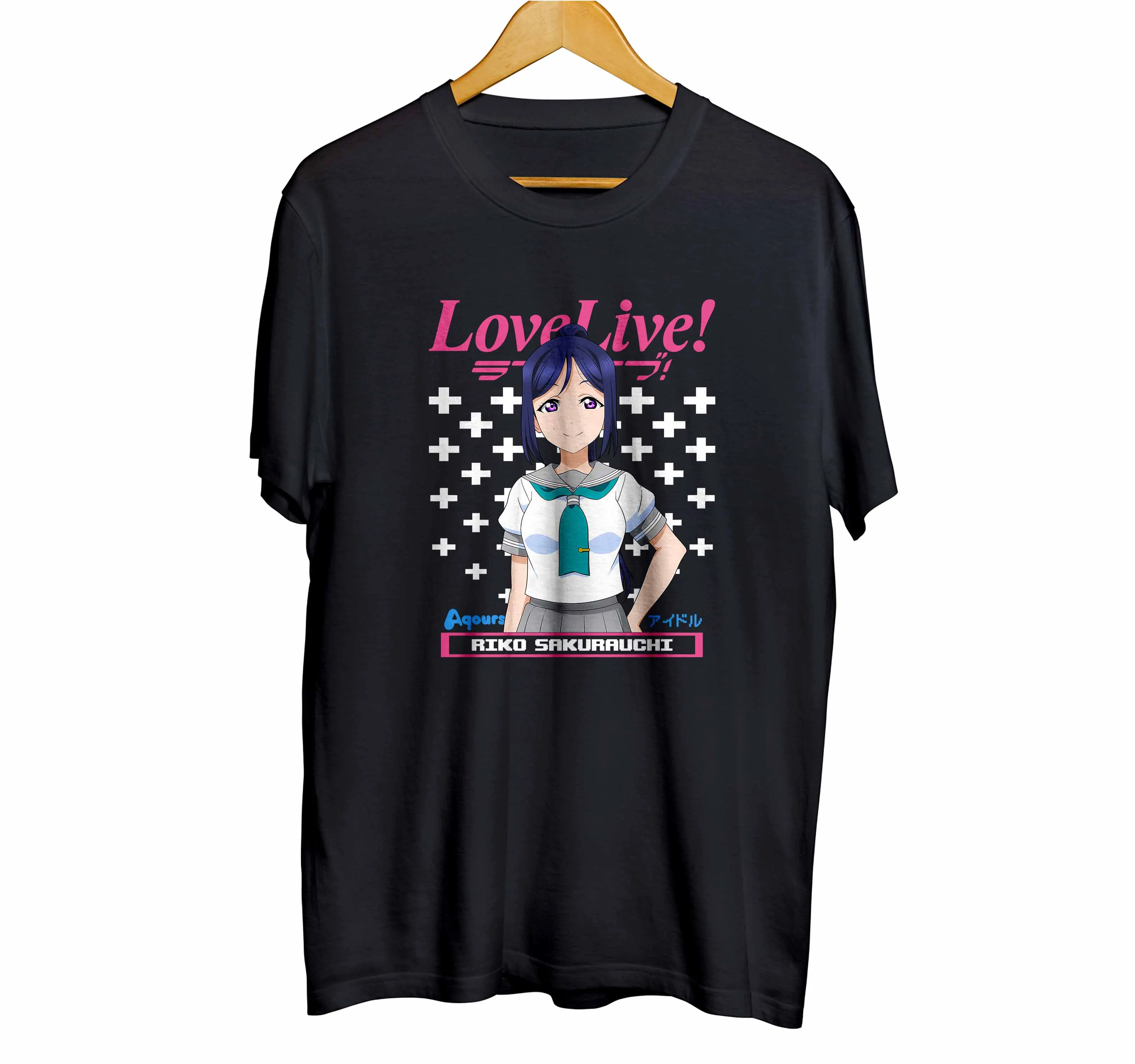 T-shirt distroanime love live! KANAN MATSURA - AQOURS 100% combed 30s