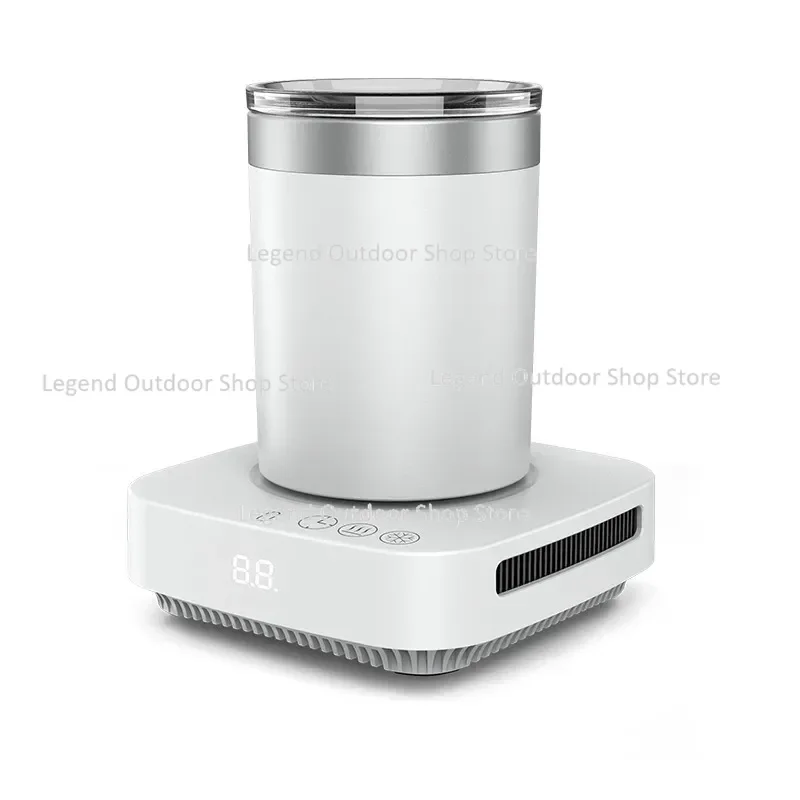 

New Summer Dual Use Portable Quick Cooling Cup Intelligent Refrigeration/Heating/Office Warm and Cold Cup 12V