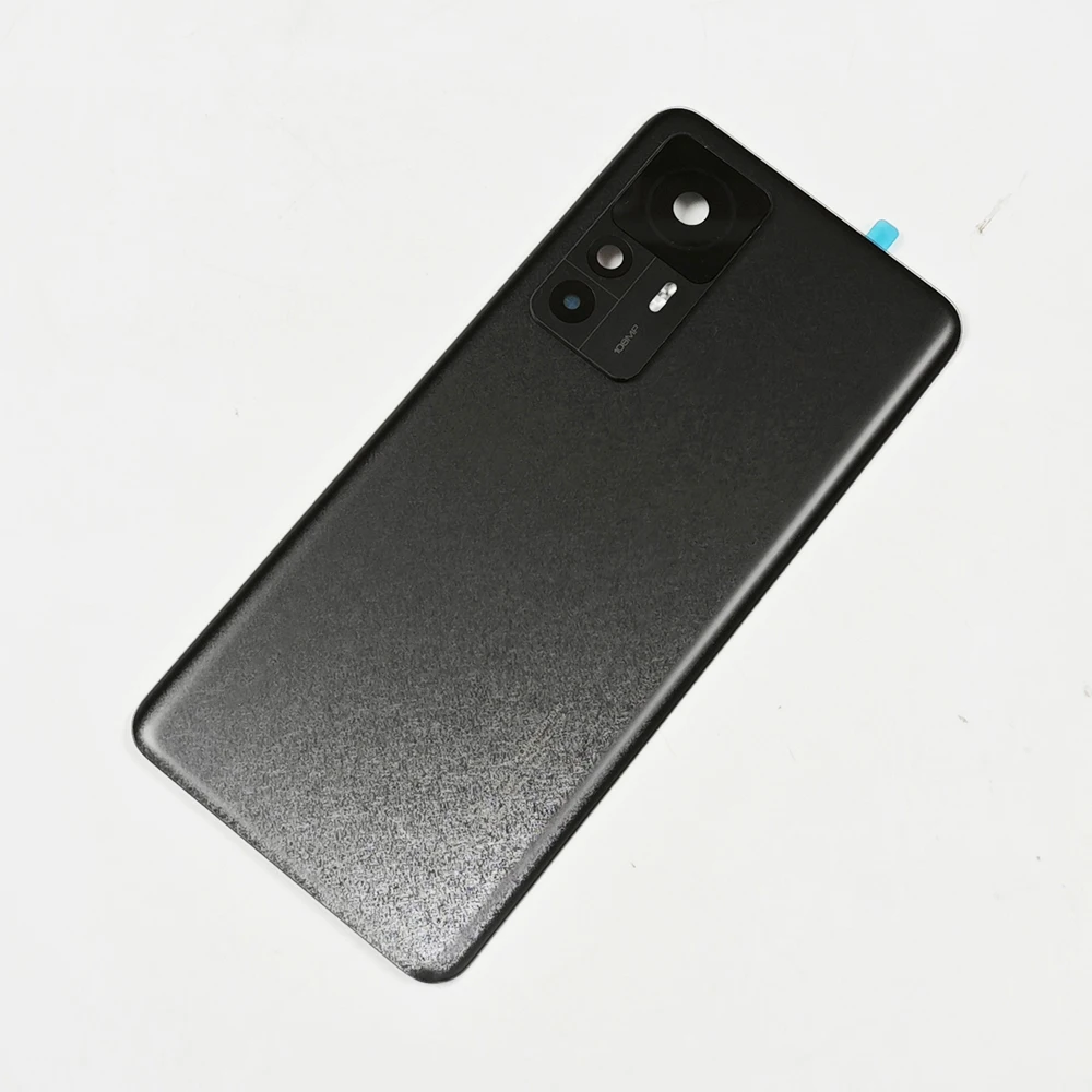 Coque arrière en verre MI 12T A + pour Xiaomi 12T Pro 5G, boîtier de batterie de remplacement, boîtier arrière ata 12T avec objectif de caméra