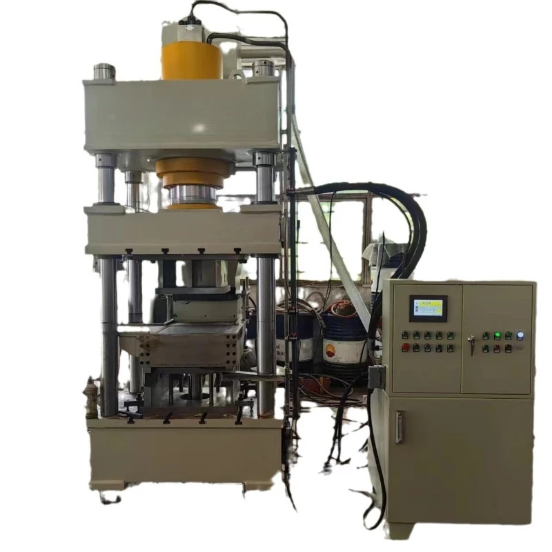 Servo-controlled four-column hydraulic press, fully automatic  forming machine