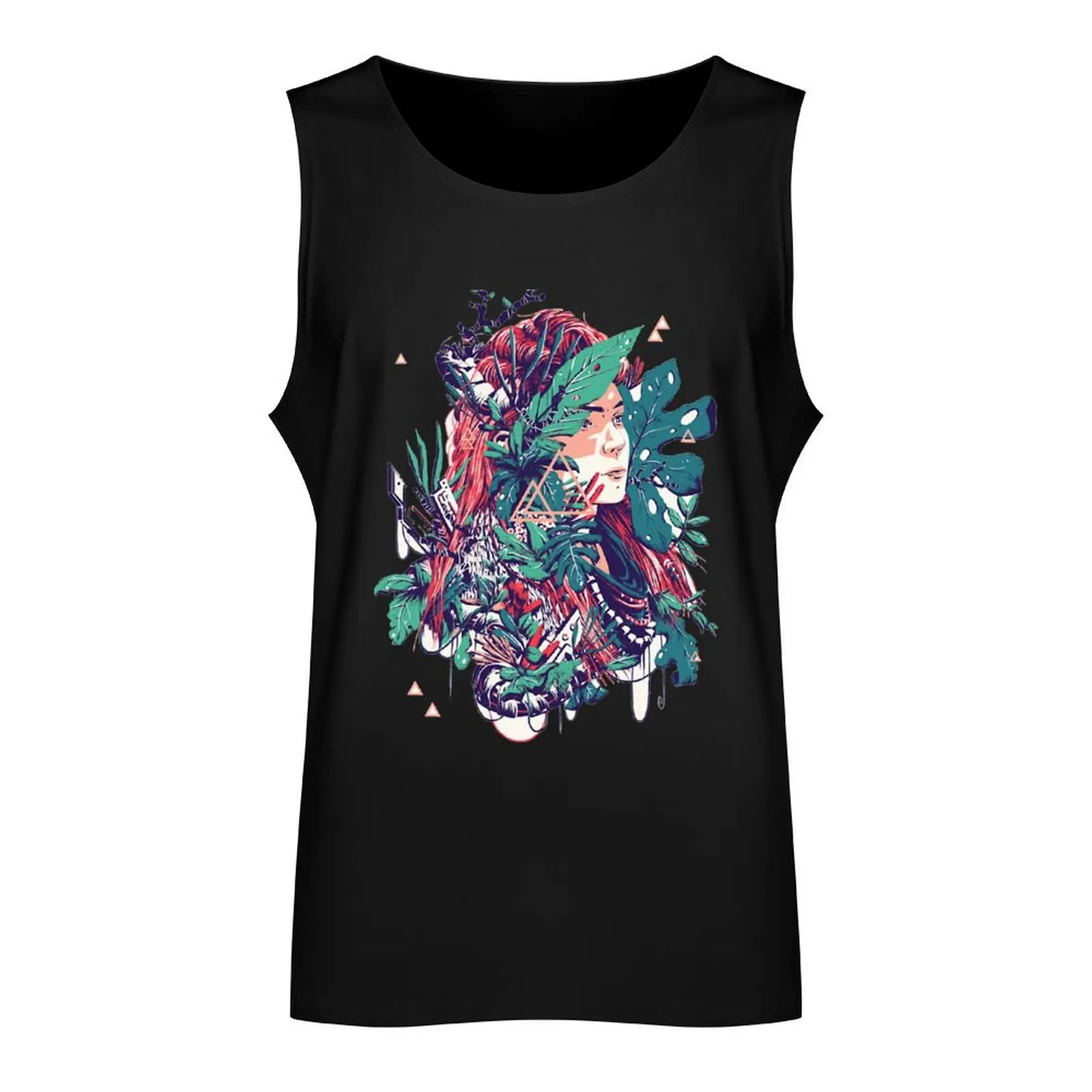 Horizon Zero(8) Tank Top sleeveless shirt man sleeveless t-shirts for men sleeveless