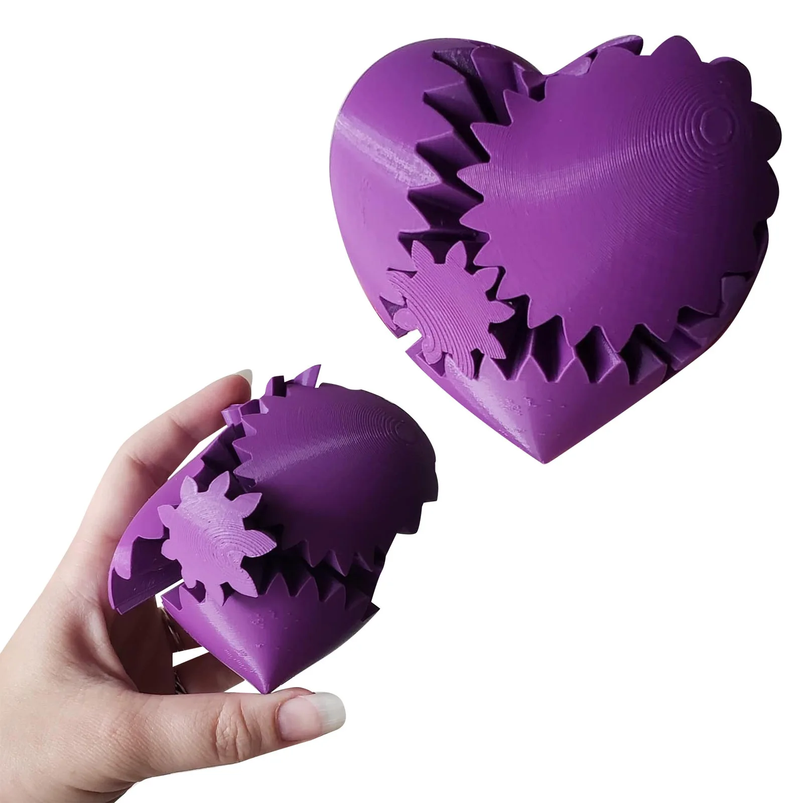 1 pz Divertente 3D Stampato Gear Ball Spin Ball Cube Agitarsi Giocattolo Gear Sfera Palla Da Tavolo Agitarsi Giocattolo Ornamenti Desktop Giocattolo Alleviare Lo Stress