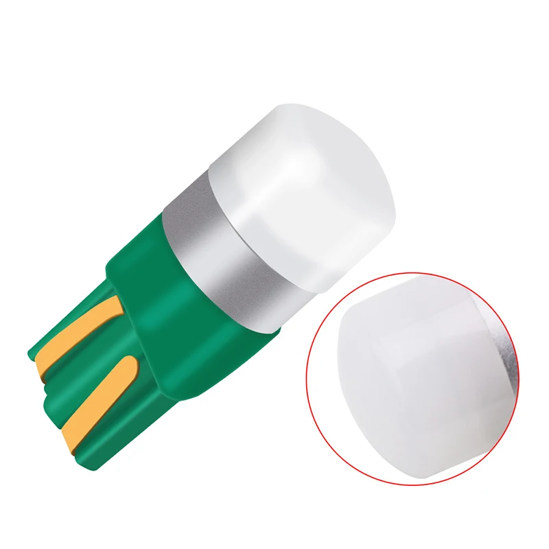 2 قطعة/المجموعة السيارات T10 LED W5W LED لمبات DRL بدوره وقوف السيارات عرض الداخلية مصباح على شكل قبة القراءة مصباح Canbus 6000K الأبيض 12 فولت سيارة التصميم