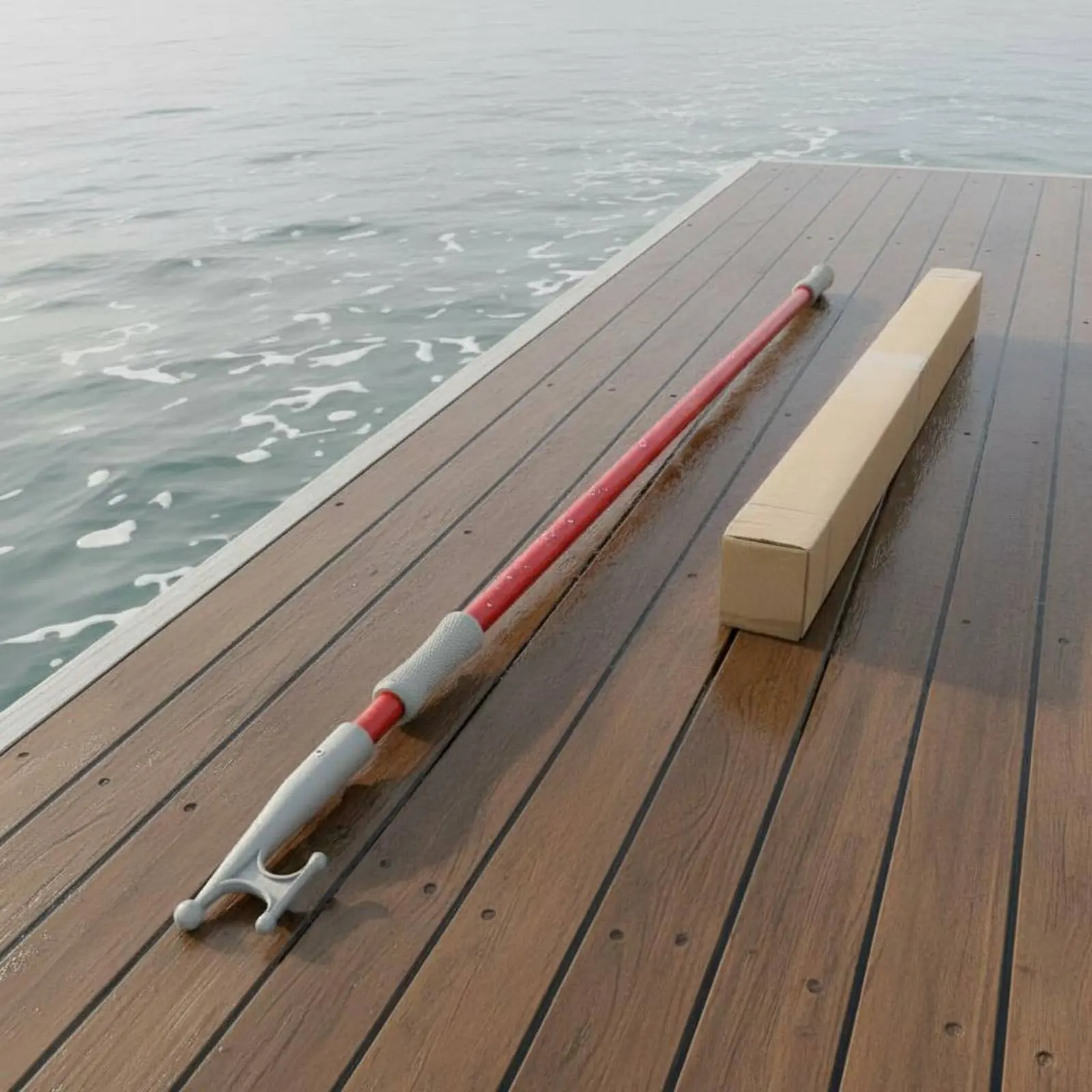 

Telescopic Boat Hook Versatile Aluminum Alloy Boat Pole Aquatic Towing Hook Lightweight Extendable Docking Pole