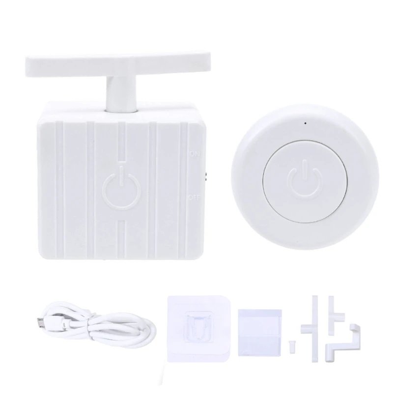 Button Pusher for Home Remote Control Light Robot Swing Arm Wireless Control Automatic Light Pusher Easy Installation