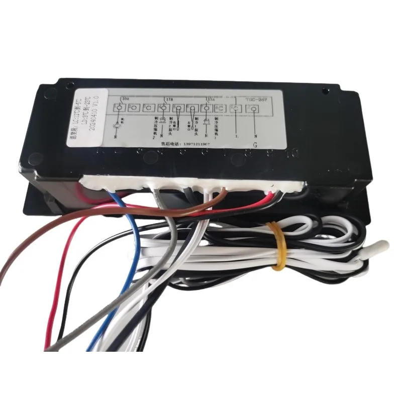 Dual Display TGC-267 Electronic Thermostat, Digital Temperature Controller for Freezer Refrigerator Storage Cabinet