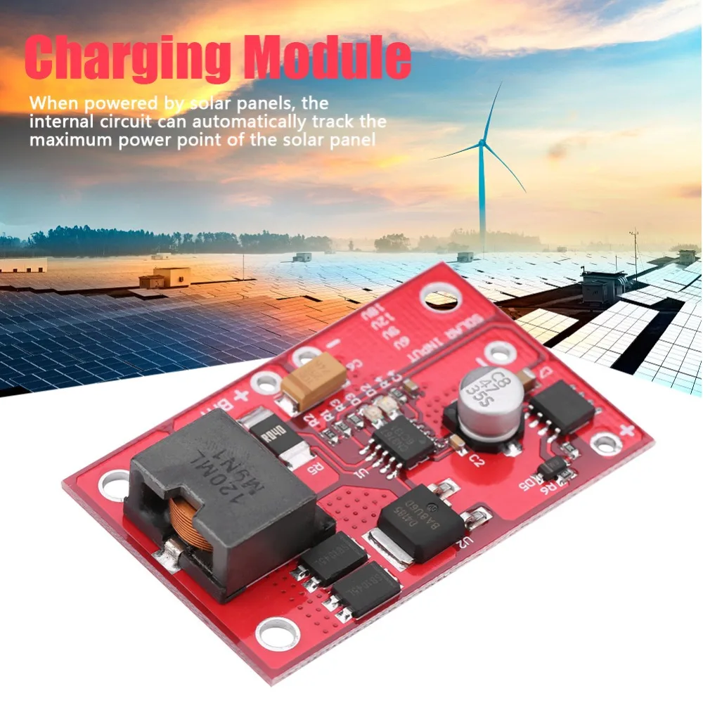 CN3791 MPPT Solar Controller 3A for 12V Lead Acid Battery Charging Module Trickle Charging