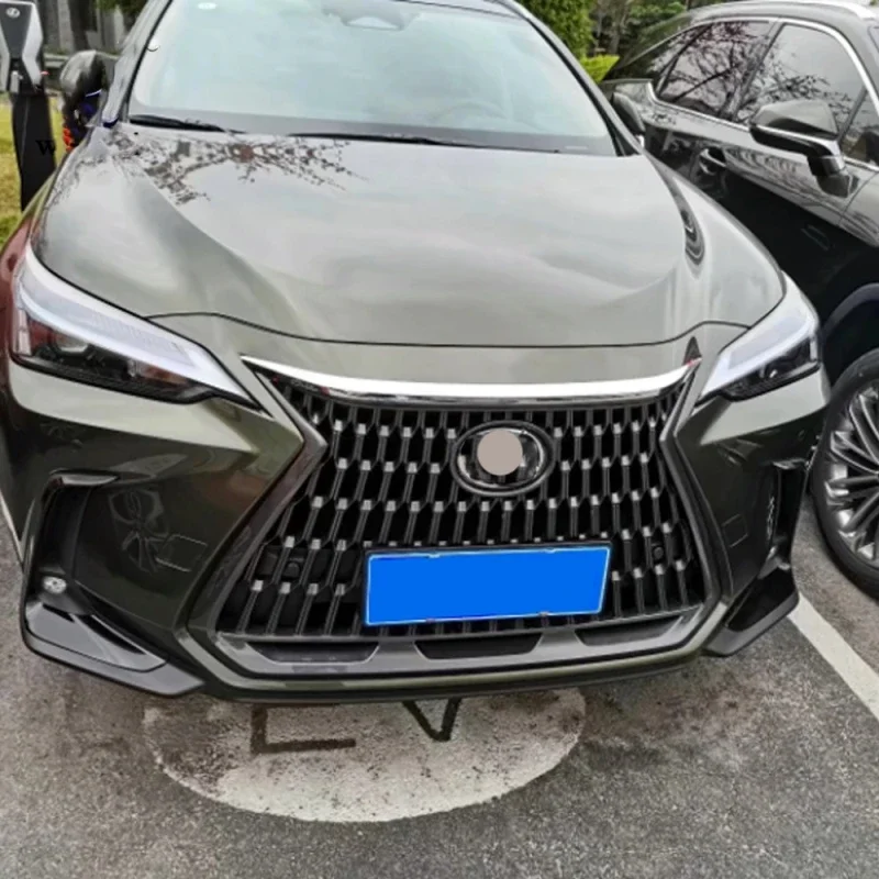 For Lexus NX 200 250 260 350h 2022 2023 carbon Front Grille Grill Hood Engine Cover Trim Exterior decoration Car Accessories