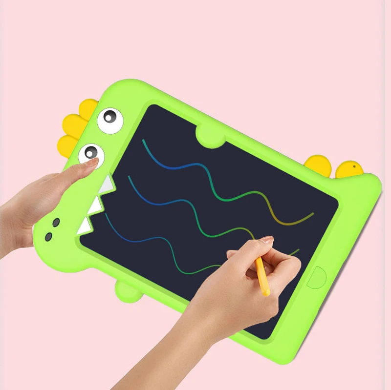 LCD Writing Tablet Toddler Toys, 10.5 Inch Doodle Board Drawing Pad Gifts for Kids, Dinosaur Toy Drawing Board Christmas L17