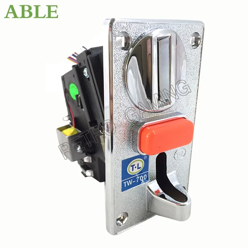 High Quality Multi Coin Acceptor TW 700 Electronic Token Acceptor Mechanical Coin Validator for Vending Machine