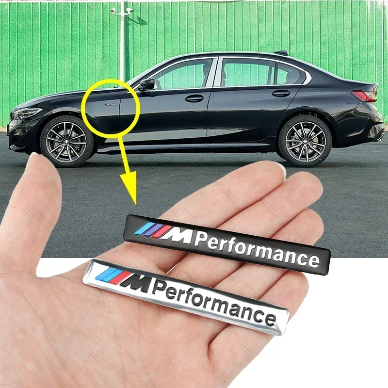 1pcs Metal Car Interior Emblem Sticker For BMW M performance F10 F07 E90 E60 F30 E89 E85 E91 E92 X1 X3 X4 X5 X6 1 3 5 7 Series