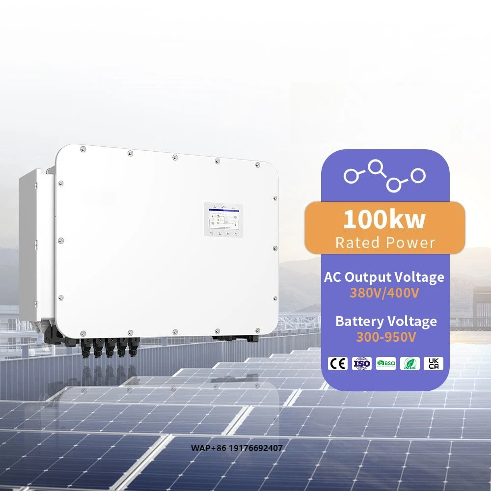 Bulk Supplier Hybrid Solar Inverter System IP66 80KW 100KW On/Off Grid Three Phase Hybrid Inverter Complete Set