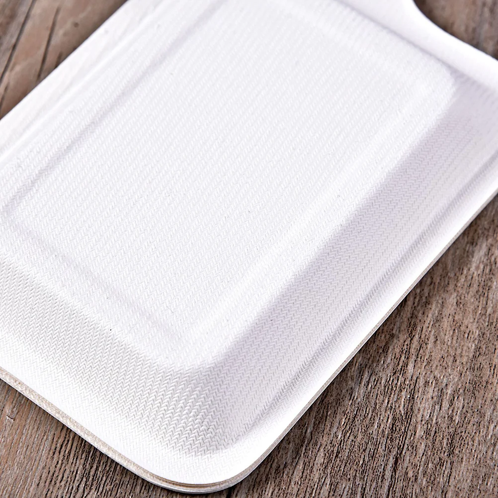 

100Pcs Food Grade Paper Plates Premium Disposable Dinner Party Cake Fruit Appetizer Elegant Practical Indoor Outdoor Events