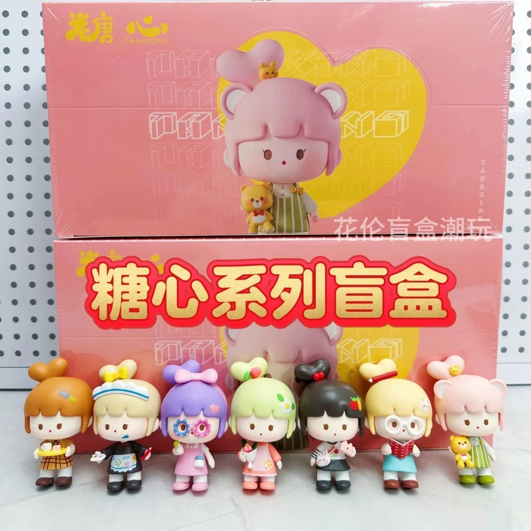 

Серия Candy Heart, милая девушка, модная фигурка слепых коробок, аутентичная игрушка на складе, коллекционное специальное предложение, вся коробка, каваи, подарок для девочки