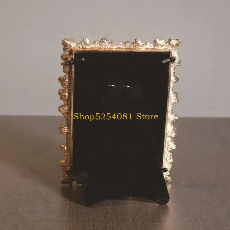 axyc-metal-photo-frame-with-artistic-blossom-pattern-colorful-enamel-floral-picture-frame-for-tabletop-display-home-decors
