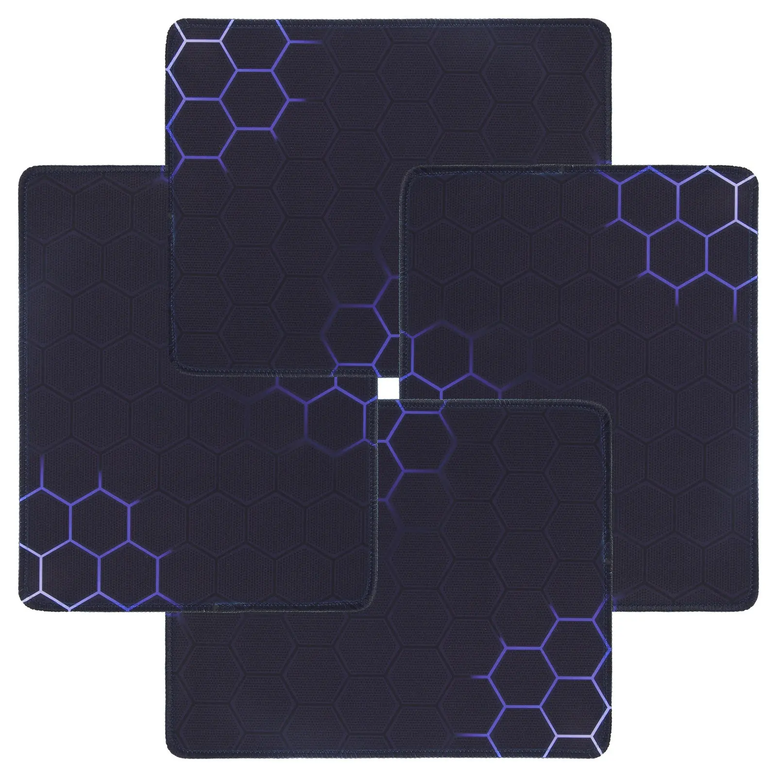 

Набор из 4 игровых ковриков для мыши: нескользящие, с устойчивой к выцветанию печатью, легкие, удобные для переноски, идеально подходят для подарка